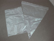 प्लास्टिक पिज्जा सेवर बैग त्रिकोण आकार बैग, सादा / साफ पकड़ सील बैग