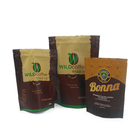 सफेद कॉफी बीन्स चाय कस्टम लोगो के लिए गंध सबूत एल्यूमीनियम पन्नी बैग
