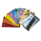 रंगीन प्लास्टिक जिप लॉक बैग चाइल्ड स्मेल प्रूफ डिजिटल प्रिंटिंग