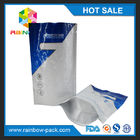 स्वनिर्धारित लोगो मुद्रित aliminum पन्नी स्टैंड ऊपर ज़िप ताला बैग प्रोटीन पाउडर पैकेजिंग 1 kg है