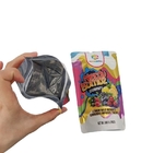 पर्यावरण के अनुकूल हाँ कस्टम मुद्रित फ्लैट बॉटम स्नैक पाउच खाद्य पैकेजिंग बैग