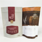 कस्टम खाद्य ग्रेड गंध सबूत नमी सबूत खाद्य पदार्थ खड़े हो जाओ पैकेजिंग बैग कॉफी बीन्स के लिए