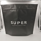 जिपलॉक और डीगसिंग वाल्व के साथ मैट ब्लैक 500 ग्राम 1 एलबी मुद्रित खाद्य पैकेजिंग बैग