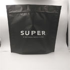 जिपलॉक और डीगसिंग वाल्व के साथ मैट ब्लैक 500 ग्राम 1 एलबी मुद्रित खाद्य पैकेजिंग बैग
