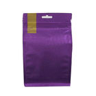 थोक एल्यूमीनियम पन्नी टिन टिन फ्लैट ब्लॉक नीचे कॉफी पैकेजिंग बैग degassing वाल्व 500g 1 kg के साथ