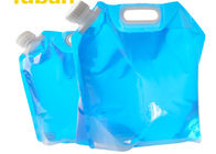 आउटडोर खेलों के लिए पोर्टेबल पानी भंडारण बैग 3L / 5L / 10L तह