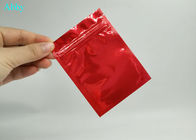 फ्लैट आकार प्लास्टिक पाउच पैकेजिंग खाद्य सुरक्षित ग्रेड आँसू Notches के साथ