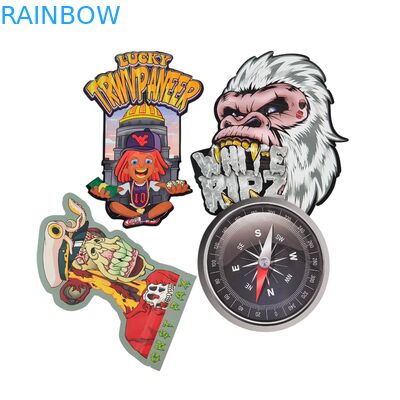 खाने योग्य 3.5g मायलर बैग ज़िप-लॉक विशेष आकार की कैंडी जड़ी बूटी बिस्कुट गममी पैकेजिंग