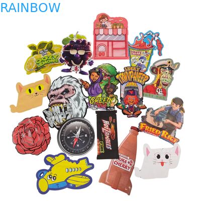 खाने योग्य 3.5g मायलर बैग ज़िप-लॉक विशेष आकार की कैंडी जड़ी बूटी बिस्कुट गममी पैकेजिंग