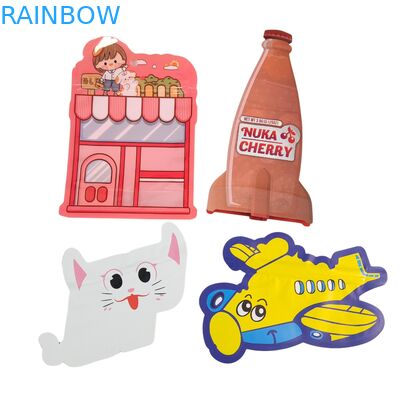 खाने योग्य 3.5g मायलर बैग ज़िप-लॉक विशेष आकार की कैंडी जड़ी बूटी बिस्कुट गममी पैकेजिंग