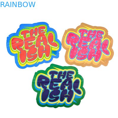 3.5g 7g 14g ज़िपलॉक मायलर बैग कुकीज़ के लिए खाद्य बाल-प्रूफ एल्यूमीनियम पन्नी