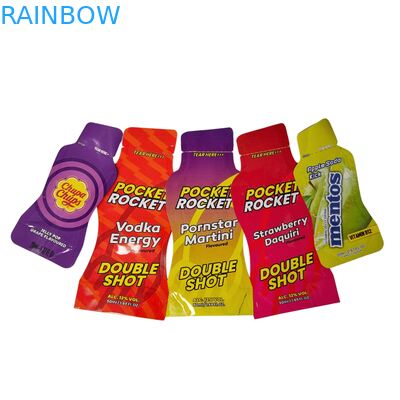 कस्टम मुद्रित होलोग्राफिक मायलर बैग पुनः सील करने योग्य जैव अपघटनीय पैकेजिंग खाद्य स्नैक बैग के लिए