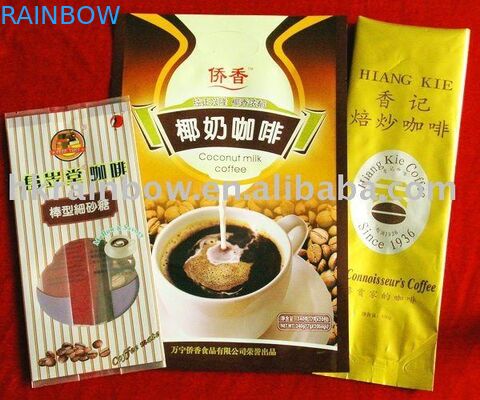 पीईटी / सीपीपी साइड - सील स्टैंड जिपर सी फूड स्नैक बैग पैकेजिंग