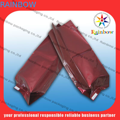 कस्टमाइज्ड साइड गस्सेट टी बैग्स पैकेजिंग विथ ग्लॉसी प्रिंटिंग