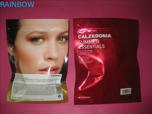 सीएमवाईके, पैनटोन पीईटी / एएल / पीई कॉस्मेटिक पैकेजिंग बैग गीला तौलिया, पर्ल पावर के लिए