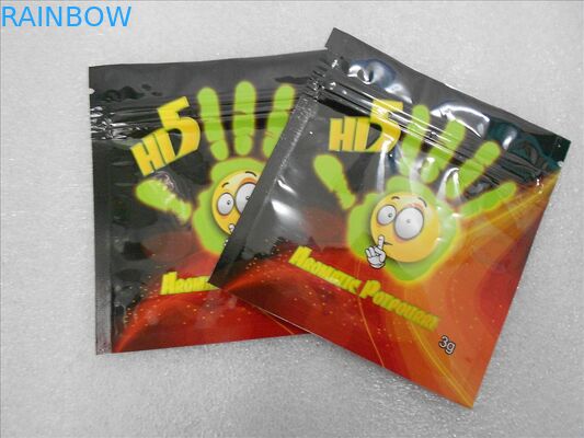 पानी - सबूत पीईटी + VMPET + पीई हर्बल धूप पैकेजिंग बैग