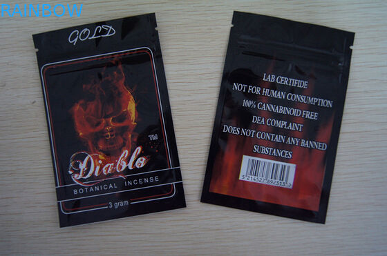 कस्टम पीईटी / VMPET / पीई 100 माइक्रोन हर्बल धूप पैकेजिंग