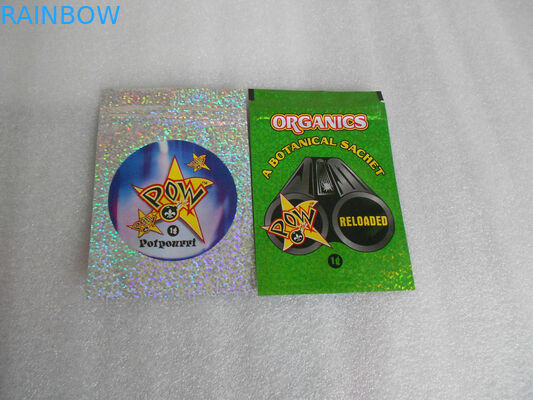 भोजन के लिए धातुई एल्यूमीनियम पन्नी थैली पैकेजिंग तेल प्रतिरोधी