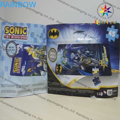 प्रेस / स्लाइडर जिपर के साथ कस्टम स्टैंड अप मेटललाइज्ड पन्नी स्टैंड अप पाउच