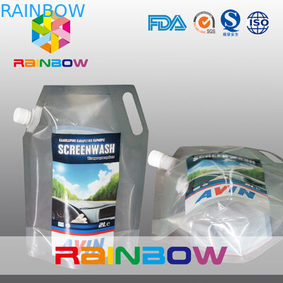 3L पानी के सबूत पारदर्शी या मुद्रण खड़े हो जाओ टोंटी थैली तरल बोतल बैग