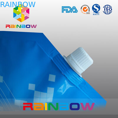 3L पानी के सबूत पारदर्शी या मुद्रण खड़े हो जाओ टोंटी थैली तरल बोतल बैग