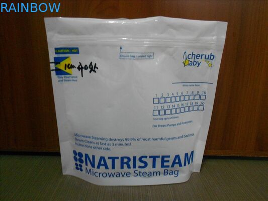 120icron पीईटी / पीई माइक्रोवेव / मुंहतोड़ खाना वैक्यूम सील बैग