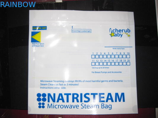 उच्च तापमान वैक्यूम सील खाद्य बैग Microwaveable 100 - 120 माइक्रोन