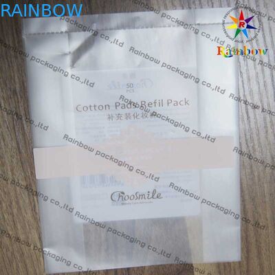 एल्यूमीनियम पन्नी कॉस्मेटिक पैकेजिंग बैग, टिकाऊ स्टैंड पाउच