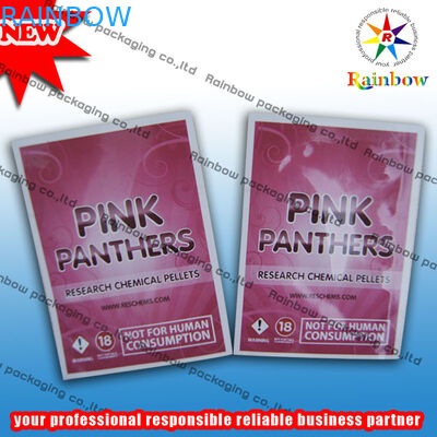 अनुकूलित तीन साइड सील कॉस्मेटिक पैकेजिंग बैग टुकड़े टुकड़े में सामग्री में