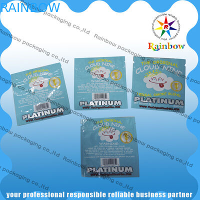 घर के लिए जिपर के साथ क्लाउड 9 हर्बल धूप कलम प्लास्टिक बैग