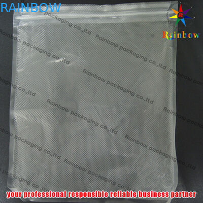 कुकीज़ के लिए ज़िप लॉक के साथ उभरा हुआ वैक्यूम वैक्यूम स्टोरेज बैग