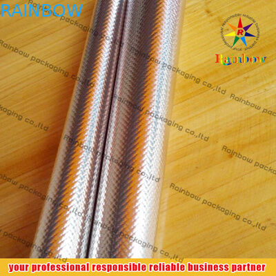 एल्यूमीनियम पन्नी वैक्यूम सील खाद्य बैग उभरा / दुकान के लिए बनावट