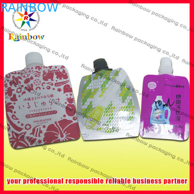 पीई टोंटी थैली 50 एमएल/60 मिलीलीटर पेय के लिए पैकेजिंग के सील गर्मी