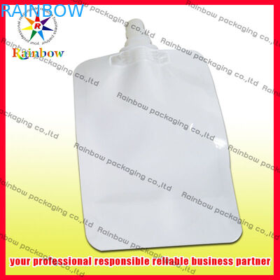 कॉफी के लिए सफेद पुन: प्रयोज्य टोंटी पाउच पैकेजिंग उच्च शक्ति