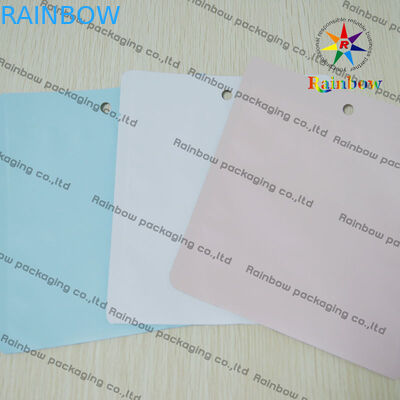 दौर छेद और मुद्रण के साथ पीवीसी ईवा TPU प्रसाधन सामग्री पैकेजिंग बैग