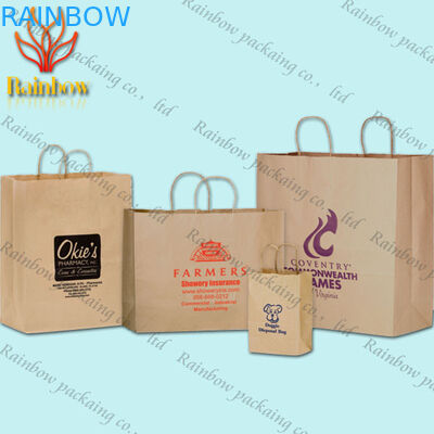 पुनर्नवीनीकरण हस्तनिर्मित कागज शॉपिंग बैग कस्टम लक्जरी मुद्रित नाजुक