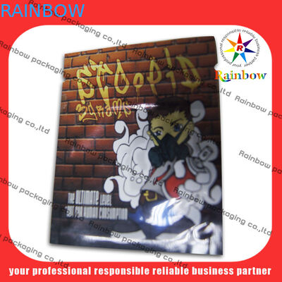 हर्बल धूप पैकेज के लिए 100 माइक्रोन एल्यूमीनियम पन्नी बैग पीईटी / एएल / पीई