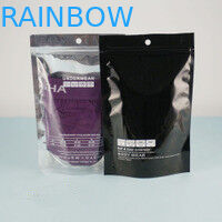 एल्यूमीनियम पन्नी बैग Recyclable शाइनी के साथ जिपर सील खड़े हो जाओ