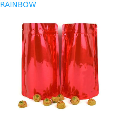 गोल्डन माइलर जिपलॉक प्लास्टिक बैग्स पैकेजिंग रिसाइकिलेबल जिपर टॉप