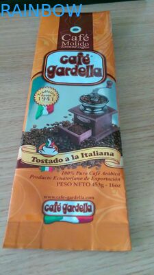 कस्टम मुद्रित प्लास्टिक पाउच पैकेजिंग, जिपर कॉफी बीन पैकेजिंग