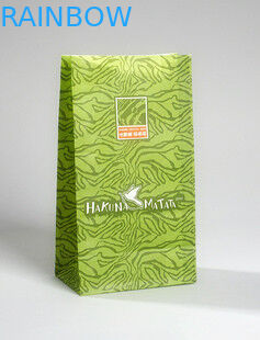 रोटी पैकेजिंग के लिए विंडो इको-फ्रेंडली कस्टमाइज्ड पेपर बैग ग्रिप