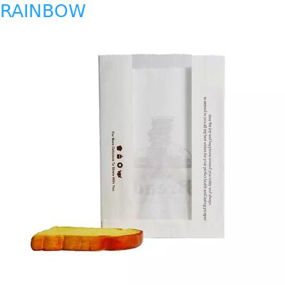 रोटी पैकेजिंग के लिए पर्यावरण के अनुकूल अनुकूलित पेपर बैग पकड़