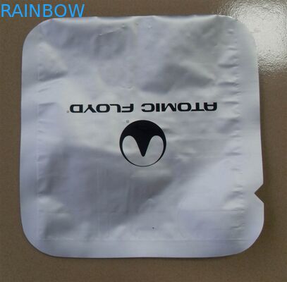 इलेक्ट्रॉनिक उत्पाद पन्नी पाउच पैकेजिंग राउंड कॉर्नर सिल्वर थ्री साइड सील