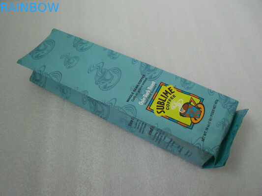 ब्लू साइड गसैट एल्युमिनियम फॉयल पैकेजिंग, कॉफी बीन पैकेजिंग