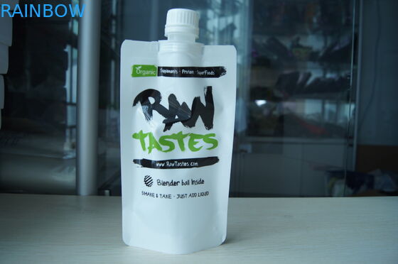 लिक्विड पीईटी / एनवाई / पीई स्पाउट पाउच पैकेजिंग रिसाइकिल डॉयपैक