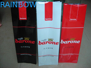 लाइट लैमिनेटेड गस्सेट साइड टी बैग्स पैकेजिंग कलरफुल प्रिंटिंग / ग्लॉसी फिनिश