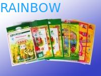 3-साइड सील टुकड़े टुकड़े में प्लास्टिक पाउच पैकेजिंग प्लम ज्वलंत मुद्रण