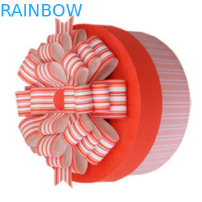 पेपर सिलेंडर - बर्थडे केक के लिए गिफ्ट बॉक्स पैकेजिंग पिंक