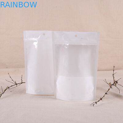 भोजन के लिए एल्यूमीनियम पन्नी थैली पैकेजिंग मुद्रित लोगो को खड़ा करें