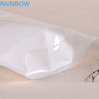 भोजन के लिए एल्यूमीनियम पन्नी थैली पैकेजिंग मुद्रित लोगो को खड़ा करें